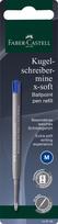 Šerdelė Faber-Castell x-soft, M BC, mėlynos spalvos