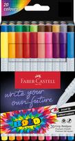 Flomasteriai Faber-Castell Grip Boldpen, 20 vnt./pak.