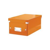 LEITZ Leitz archyvinė dėžė Leitz Click & Store DVD diskams, oranžinė