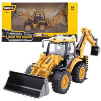 Metalinis krautuvas ekskavatorius Huina geltonas 1:50 