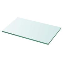 Lentynos plokštė skaidrus stiklas 30x15 cm