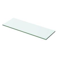 Lentynos plokštė skaidrus stiklas 50x12 cm