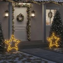 Kalėdinė šviečianti dekoracija žvaigždė 115LED 85cm