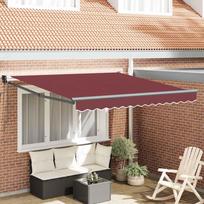 Automatinė ištraukiama markizė bordo spalvos 300x250cm