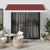 Automatinė ištraukiama markizė bordo spalvos 350x250cm