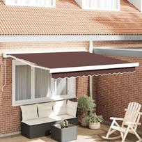 Automatinė ištraukiama markizė rudos spalvos 300x250cm