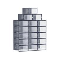 Batų dėžės 18 vienetų 33,5x23,2x14,3cm., tamsiai mėlynos spalvos