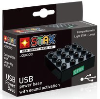 STAX konstruktorius JUNIOR USB maitinimo blokas
