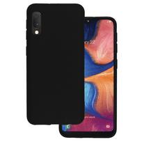 Galinis dangtelis MATT skirtas Samsung Galaxy A20E juodos spalvos