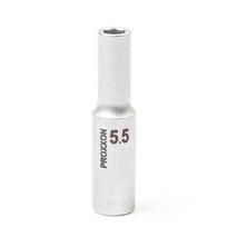 1/4″ šešiakampė prailginta galvutė PROXXON 5,5mm