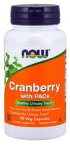 NOW Foods Cranberry with PACs - 90 kapsulių