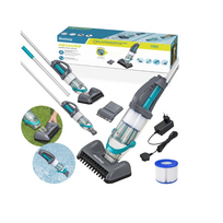Bestawy AquaGrip Belaidė Rankinė Baseino Siurblys + 2 Antgaliai 58946