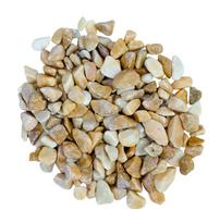 Giallo Siena gludinti akmenukai, 20 kg
