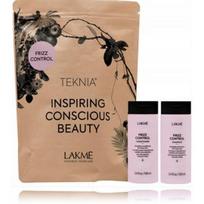 Lakme Teknia Frizz Travel Pack rinkinys plaukams (šampūnas 100 ml. + kondicionierius 100 ml.) - 1 vnt.