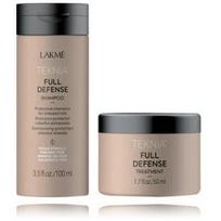 Lakme Teknia Full Defense Travel Pack rinkinys plaukams (kaukė 50 ml. + šampūnas 100 ml.) - 1 vnt.