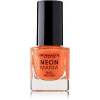 Dermacol Neon Mania Nail Polish nagų lakas - 2 Orange Glow