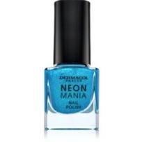 Dermacol Neon Mania Nail Polish nagų lakas -  6 Azure Aqua