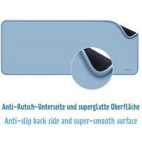 Logilink XXL desk pad for mouse and kayboard, blue ID0221