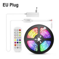 Išmaniosios Bluetooth programėlės LED lemputės 5M 10M 15M 5050 RGB LED juostelė Neoninė juosta Kambariui Namams Vakarėliui Spintelė Televizoriaus foninis apšvietimas Dekoratyvinis apšvietimas ES adapteris 5M EU Plug No Waterproof