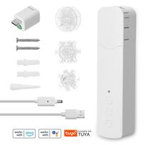 „Tuya WIFI M515EGB“ išmanusis traukiamas karoliukų užuolaidos variklis „Intelligent Home“ namų apyvokos viešbutis, elektrinis With Remote Control