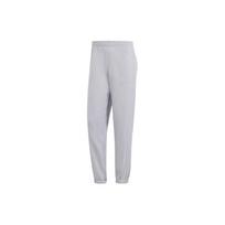 Adidas Originals Madingos kelnės su pūkeliu, susiaurėjančios, megztos, vyriškos, apačia, aliuminio pilka, IT7448 L white
