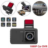 4 colių 1080p automobilio DVR prietaisų skydelio kamera priekinė kamera plataus kampo automatinis vairavimo įrašymo įrenginys su parkavimo stebėjimo prietaisų kamera single lens juoda