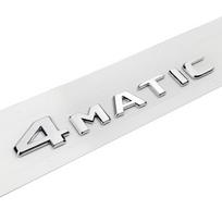ABS Automobilio Galinio Bagažininko Ženklelis Sparno Emblema Lipdukas 4 MATIC Logotipas Lipdukas W212 W204 W205 W203 W212 CLK GLA GLK SLK E350 G63 sidabras