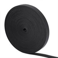 10 mm pločio 2GT guminis sinchroninis diržas 3D spausdintuvui(10m) 5m black