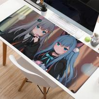 Nekoha Shizuku labai didelis anime pelės kilimėlis su tiksliai apsiūtais kraštais 700*300*2mm