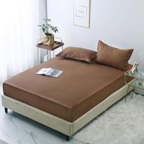Pietryčių Azija Vientisos spalvos Dvigubo čiužinio užvalkalas ir Viengulės lovos paklodžių komplektas Pillowcase x1 (no core):45*70cm