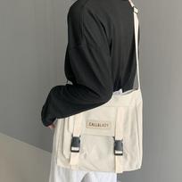 Women bag Antique sense simple crossbody bag Korea CHIC messenger bag students nylon canvas bag