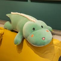 Dinozauras Pliušinis Žaislas Lėlė Miega su Tavimi Lovos Pagalvė Miela Lėlė Mergaitė Didelė Skudurinė Lėlė Gimtadienio Dovana 50CM