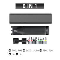 Tikslaus atsuktuvo rinkinys 8 32 43 46 in 1 Torx Hex Phillips magnetinis atsuktuvo antgalis telefono laikrodžio nešiojamojo kompiuterio mini remonto įrankių rinkinys
