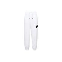 Nike Sportswear Essential Logo Print Mid-Rise Drawstring Joggers Women Bottoms White DM6184-100 XL