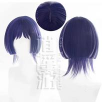 Genshin Impact Kirara Kaeya Focalors Kokomi Lyney Lynet Layla Hu Tao Zhong Li Kaveh Cosplay Wig Heat Resistant Synthetic Wig as the picture-