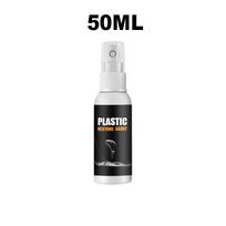YEGBONG 30 ml plastiko atgaivinanti dangos priemonė, plastikinių dalių priemonė automobiliui, plastikinių dalių restauravimo priemonė salono valymo priemonė 50ml juoda