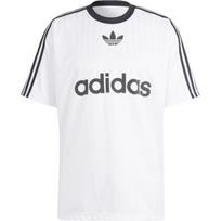 adidas Adicolor marškinėliai balti/juodi vyrams gatvės apranga IM9459 XXL