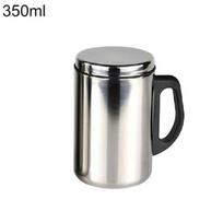 350/500ml Dual Wall Thermal Insulated Travel Tumbler Coffee Mug Beer Tea Cup 350ml