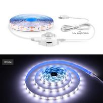 5V USB LED juostelė bevielis PIR žmogaus judesio jutiklis LED naktinis apšvietimas vandeniui atsparus virtuvės spintelės laiptai spintos lempos juostos dekoras 1m