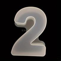 26 vienetai angliškų raidžių formelių iš silikono, 10 skaitmenų silikoninių formelių, 26 raidžių ir skaičių formelės Rankų darbo raidžių dervos liejimas