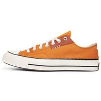Converse Chuck 70 Low Orange Ivory Unisex Sneakers A00737C 50