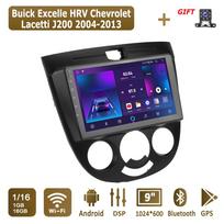 Android Carplay automobilinis radijas, skirtas Buick Excelle HRV Chevrolet Lacetti 2004-2013 daugialypės terpės grotuvo galvos blokas Stereo GPS navigacija BT WIFI 4+64GB 1+16GB,A