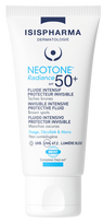 ISISPHARMA Neotone Radiance SPF 50+ nuo pigmentacijos apsaugantis fluidas, 30 ml