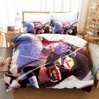 Naujas Anime Fate - Astolfo Patalynės Komplektas Viengulis Twin Pilnas Queen King Dydžio Lovos Komplektas Suaugusiems Vaikams Miegamojo Antklodės Užvalkalų Rinkiniai Namų Tekstilė EU Twin 135x200cm