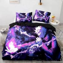 Anime Jujutsu Kaisen Satoru Gojo Bedding Set Boys Girls Twin Queen Size Duvet Cover Pillowcase Bed Kids Adult Home Textileextile 70x133cm 2pcs