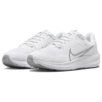 Nike Air Zoom Pegasus 40 žemi balti metalinio sidabro moteriški - DV3854-101 EU 35.5