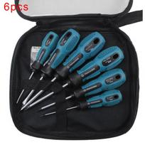 6/7/9 vnt. magnetinių plyšių kryžminio izoliuoto atsuktuvų rinkinys rankiniai įrankiai 6pcs