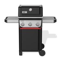 Dujinė kepnsinė WEBER Spirit E-310, 3 degikliai, 117 x 68 x 123 cm, su ratukais, juoda