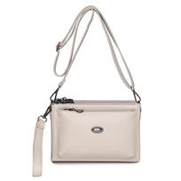 Fashion Solid Color Shoulder Bag Crossbody Bags For Women 2025 Summer Leather Woven Bag Purse Female Designer Bags Handbags Women Bags smėlis