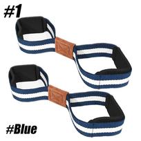 1 Pair Lifting Straps For Deadlift - Figure 8 Wrist Straps For Heavy Weight Lifting, Powerlifting, Workout And Weightlifting S